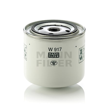 Mann-Filter 80-02 Volvo 240-740-850-940-S70-V70 Oil Filter, W917 W917